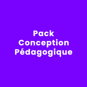 Pack Conception Pédagogique